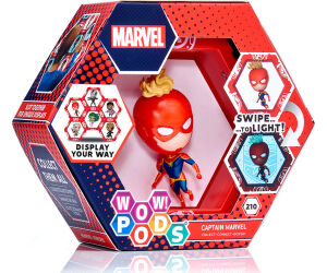 Figura wow! pod marvel - captain marvel