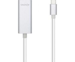 Adaptador USB Tipo-C - RJ45 Aisens A109-0505/ 1000Mbps