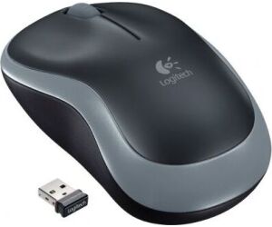 Raton Logitech M185 Negro Gris Rf Inalambrico Pilas