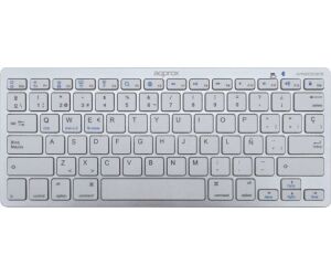 Teclado Universal Bluetooth Mx300 Plata Approx
