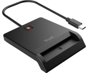 Lector Tarjetas Externo Usb-c Primo Negro Trust