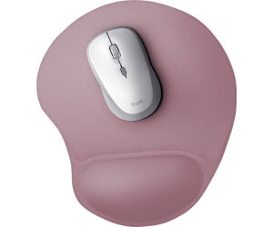 Alfombrilla Ergonómica Trust BigFoot Pad/ 16 x 205 x 236mm/ Rosa