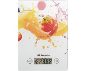Báscula de Cocina Electrónica Orbegozo PC 1023/ hasta 5 kg/ Blanca