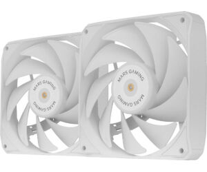 Pack 2 Ventiladores Mars Gaming MF-NCLX2/ 12cm