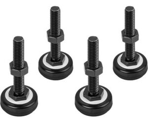 Pie lanberg m10 para armario rack 4 unidades