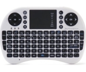 Mini teclado inalambrico wireless 2.4ghz phoenix touchpad multimedia smart tv - tvbox - android tv - color blanco y negro
