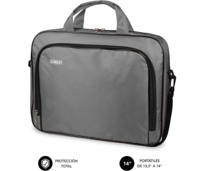 SUBBLIM MaletÃ­n Ordenador Oxford Laptop Bag 13,3"-14" Grey