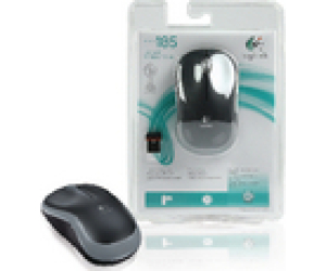 Ratón Inalámbrico Logitech M185/ Hasta 1000 DPI/ Gris
