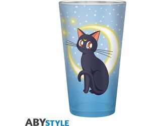 Vaso grande abystyle sailor moon luna y artemisa 400 ml