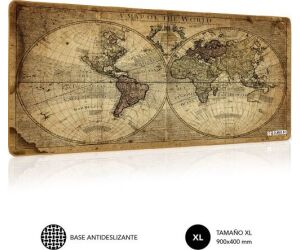 SUBBLIM Alfombrilla RatÃ³n Vintage World XL Mouse Pad 900x400x3