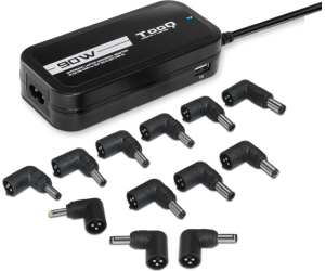 Adaptador Universal Automático 2xUSB 90W Negro
