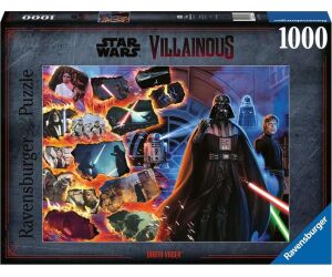 Puzzle ravensburger star wars villainous: darth vader 1000 piezas