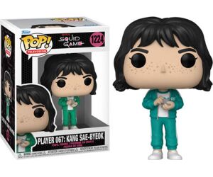 Funko pop series tv el juego del calamar jugador: sae - byeok 067 64797