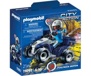 Playmobil policia -  speed quad