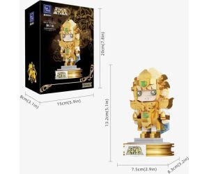 Leo mini set construccion 13 cm saint seiya