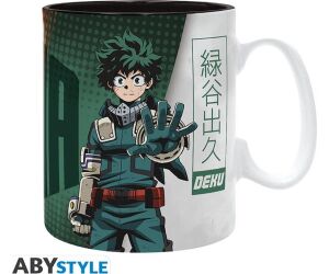 Taza abystyle my hero academia deku y dynamight 460ml