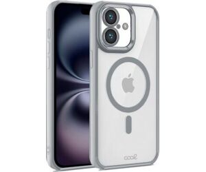 Funda Cool Iphone 16 Magnetica Plata