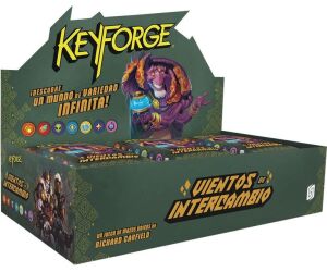 Juego de mesa keyforge vientos de intercambio edad recomendada 14 años 1 unidad aleatoria