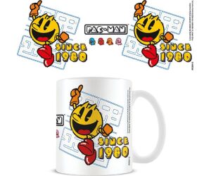 Taza de desayuno pyramid videojuegos clasicos pac man desde 1980