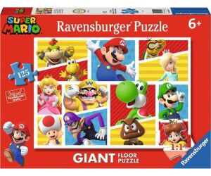 Puzzle ravensburger super mario 6+ 125 piezas
