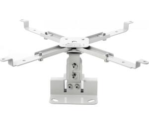 Soporte de proyector de techo y pared rota 360º inclinacion 10º blanco