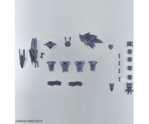 Set partes opcionales bandai hobby 30mm 4 sengoku armor
