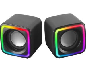 Altavoces Mars Gaming MSCUBE/ 8W/ 2.0/ Negros