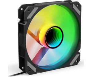 Ventilador Caja Sharkoon Mirror Pwm Rgb Reverse Negro