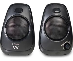 Altavoces ewent 2.0 ew3527 negro