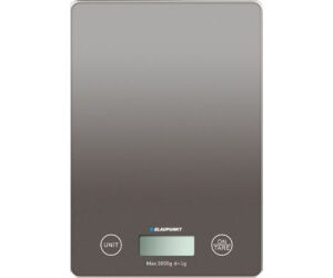 Báscula de Cocina Electrónica Blaupunkt BP4012/ hasta 5kg/ Gris