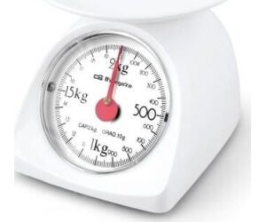 Báscula de Cocina Orbegozo PC 1015/ hasta 2kg/ Blanca