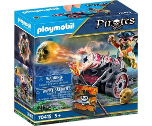 Playmobil pirates pirata con cañon