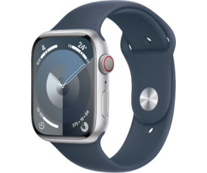 APPLE WATCH SERIES 9 CAJA ALUMINIO GPS+CELL 45mm CORREA DEPORTIVA STORM BLUE S/M