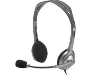 Auriculares Logitech H111/ con Micrófono/ Jack 3.5/ Negros