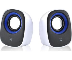 Altavoces Ewent Ew3513 2.0 5w Rms Usb Blanco/negro