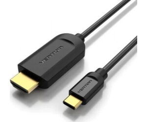 Conversor 1.4 Usb-c/m A Hdmi/m 4k 3 M Negro Vention