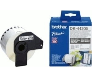 Etiquetas cinta continua brother dk44205 papel blanca removible dk44205 12mm ql - 560 ql - 570 ql - 580n ql - 1050 ql - 1060n