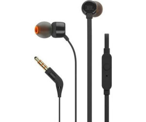 Auriculares Intrauditivos JBL Tune 160/ con Micrófono/ Jack 3.5/ Negros