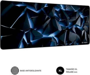 Alfombrilla Subblim Blue Obsidian XL/ 900 x 400 x 3 mm
