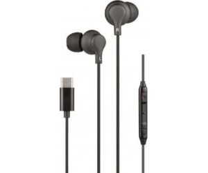 Auriculares Intrauditivos Daewoo DW2015/ con Micrófono/ USB Tipo-C/ Negros