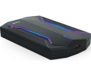 Caja Externa Gaming para Disco Duro de 2.5" TooQ TQE-2599RGB/ USB 3.1/ Sin tornillos