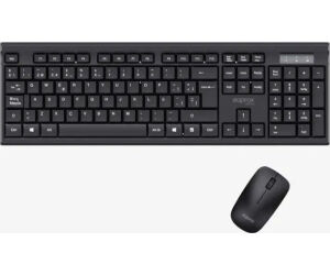 Teclado + Raton Optico Wireless Mx410 Negro Approx