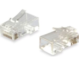 Kit 100 uds conectores rj45 equip cat6
