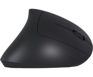 Nilox Ratón Wireless Vertical, 1600 DPI, Negro