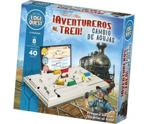 Juego de mesa logiquest ¡aventureros al tren! edad recomendada 8 años