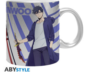 Taza abystyle solo leveling jinwoo e igris 320 ml