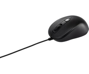 Mu101c ratón asus silencioso con cable y sensor azul