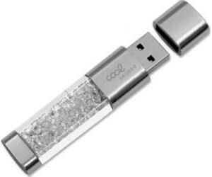 Pendrive 64gb Usb 3.0 Cool Crystal Blanco