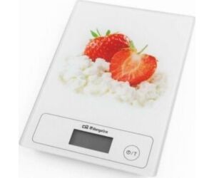 Báscula de Cocina Electrónica Orbegozo PC 1018/ hasta 5kg/ Blanca