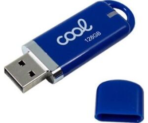 Pendrive 128gb Usb 2.0 Cool Cover Azul